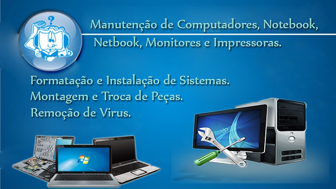 Manutenção em impressoras e computadores 